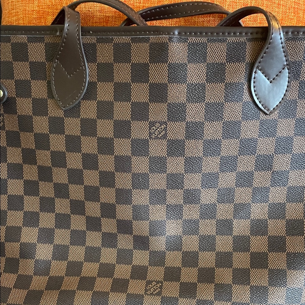 LOUIS VUITTON DAMIER EBENE NEVERFUL